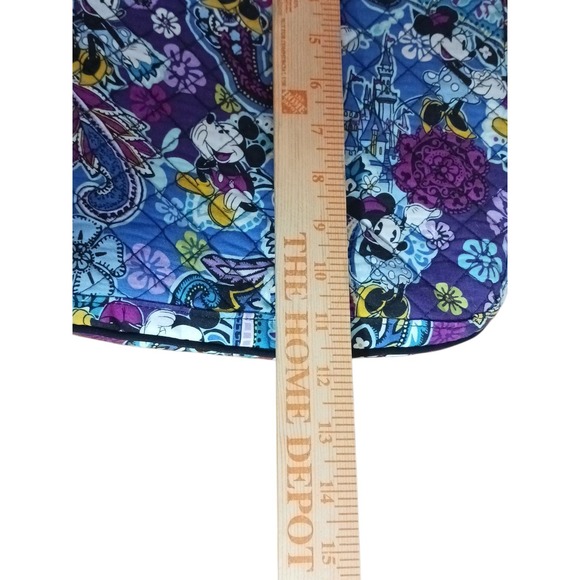 VERA BRADLEY Disney Mickey Minnie Mouse Paisley Collection Hipster Crossbody Bag - Picture 8 of 8